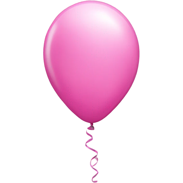 Pink ballon emoji