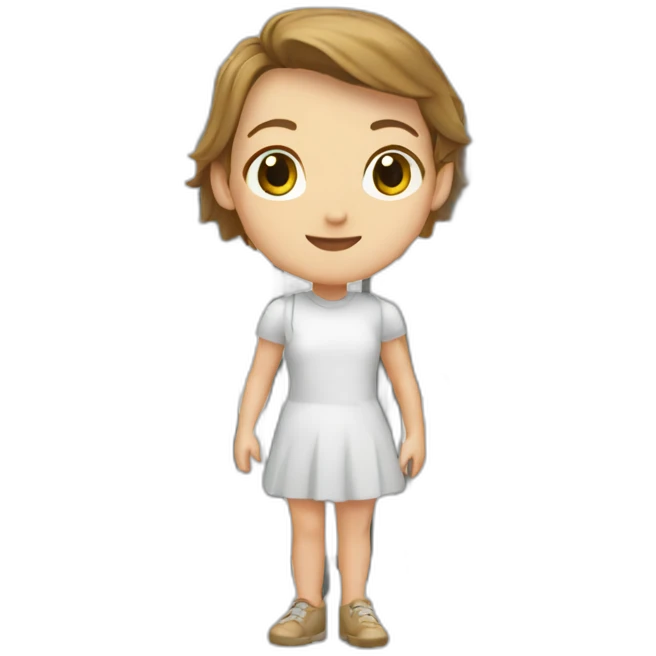 a gate and girl emoji