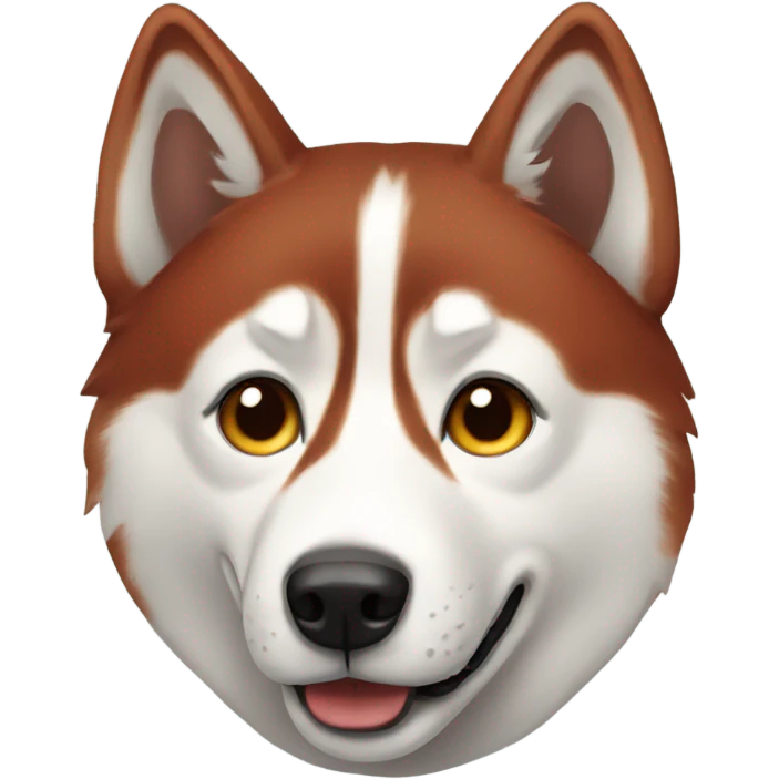 red husky emoji