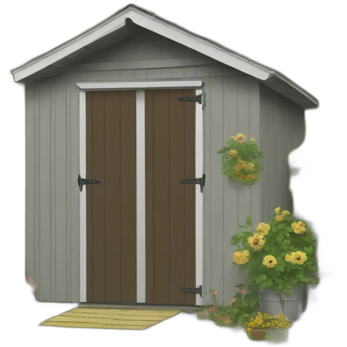painting a shed emoji