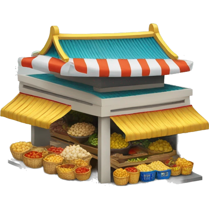 Bến thành market emoji