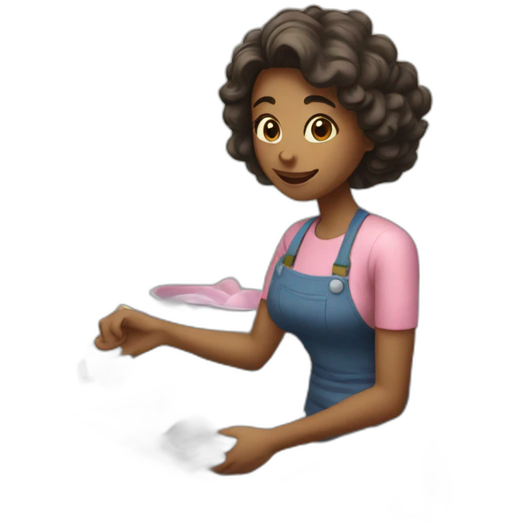 Women doing the dishes emoji