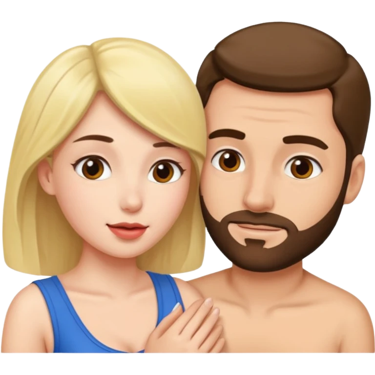 naked woman having sex with a man emoji
