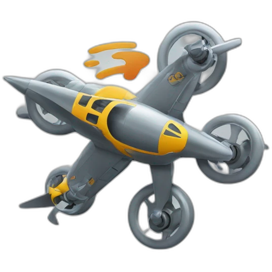 a logo of mecanical engineering in aeronautic emoji