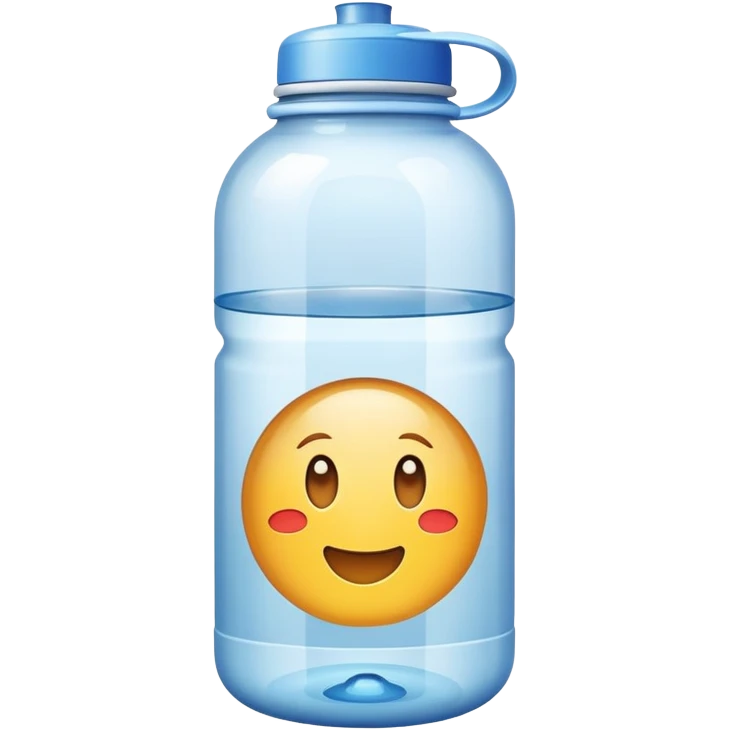 water bottle emoji