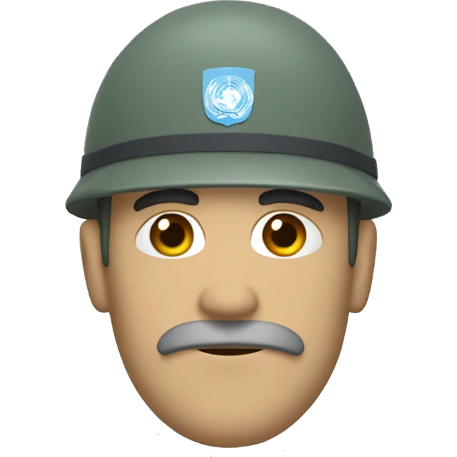 Un soldado  emoji