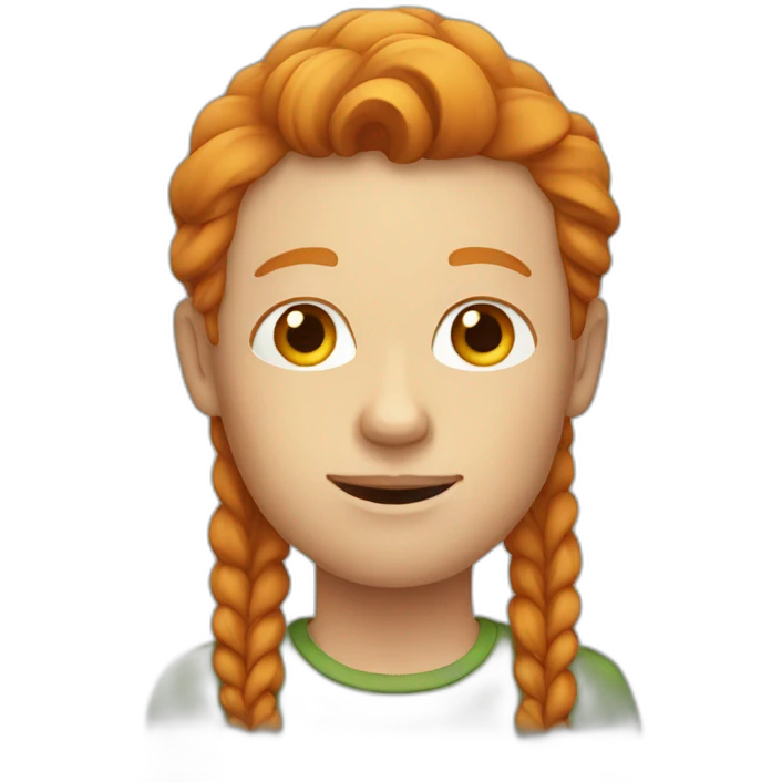 ginger person emoji
