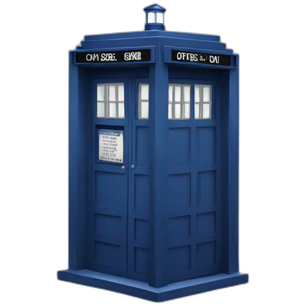 Tardis emoji