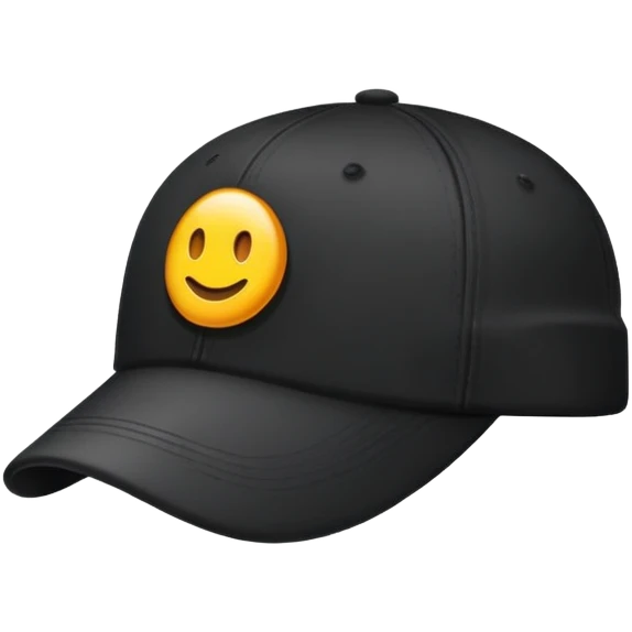Cap in black  emoji