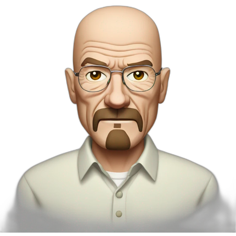 walter white without glasses emoji