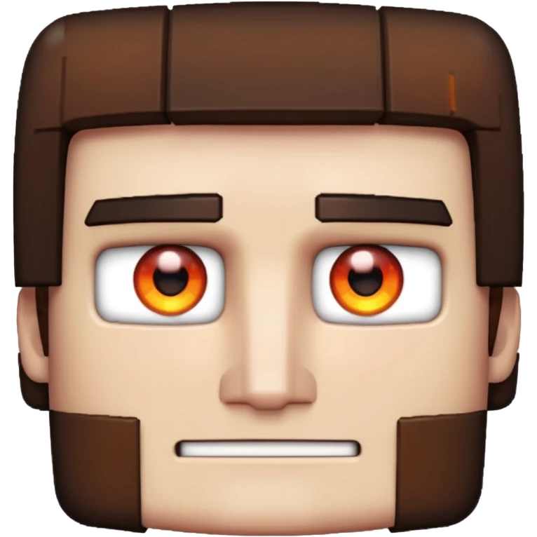 square shape herobrine face  emoji