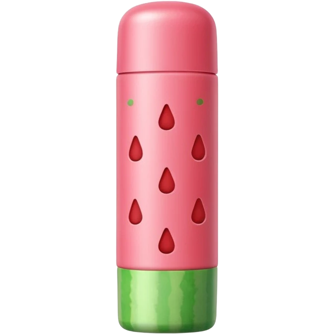 Dot and key watermelon sunscreen stick emoji