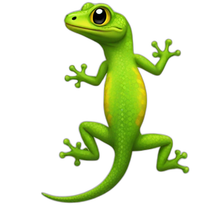 awesome gecko emoji