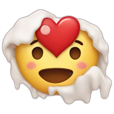 heart melting emoji