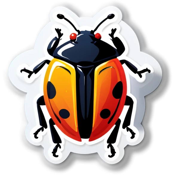 a sad bug emoji