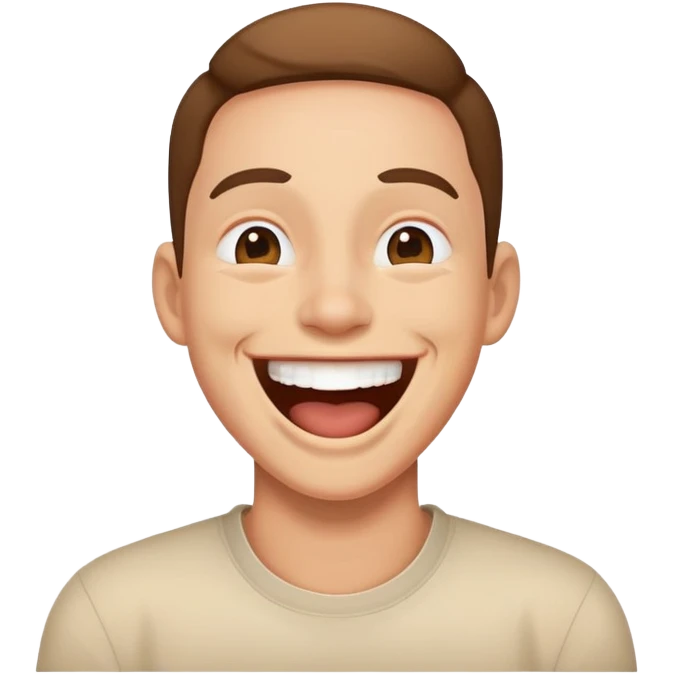 Person laughing emoji