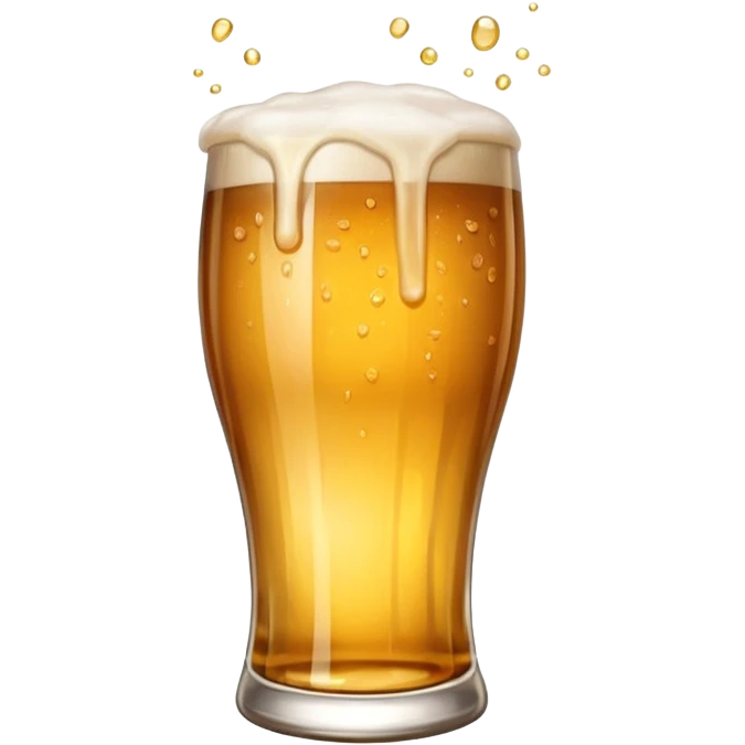 not a pint below the ball emoji