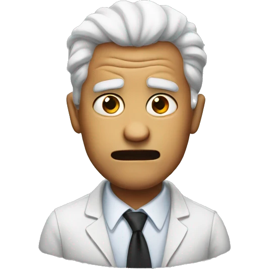 Mad man emoji