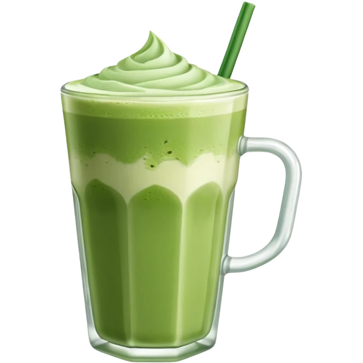 Ice macha latte  emoji