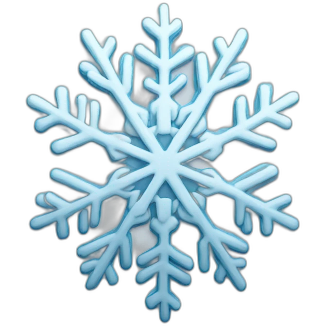 Snowflake emoji