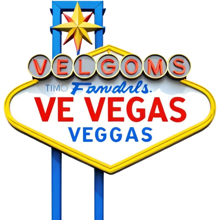 vegas sign emoji