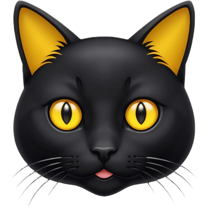 Black cat emoji