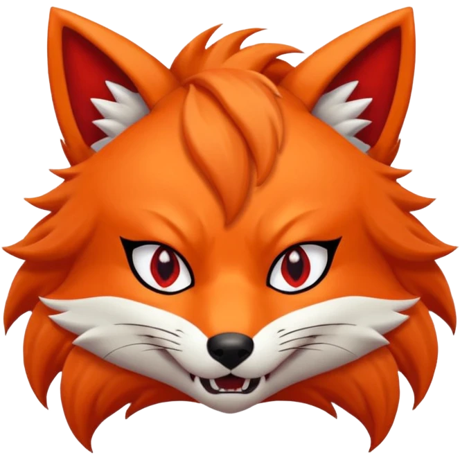 Kurama Anime 9 tails emoji