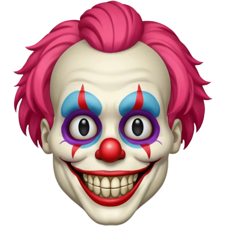 skeleton clown emoji