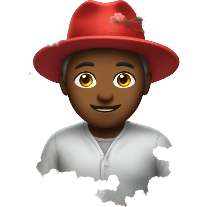 Red spring  emoji
