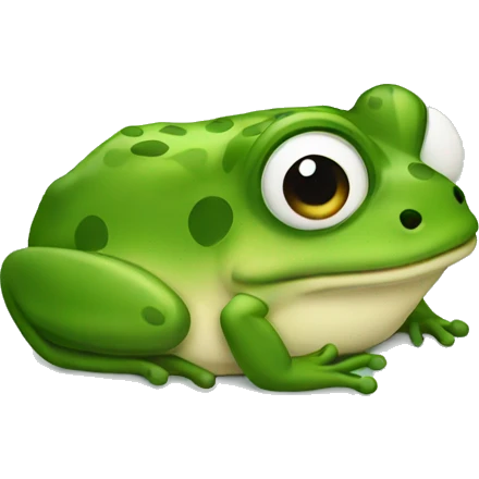 Frog emoji