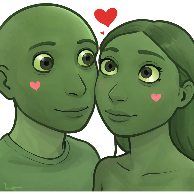 Dos enamorados  emoji