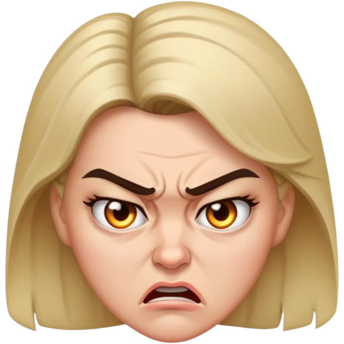 Angry woman  emoji