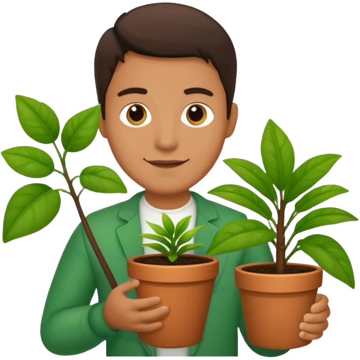 Guy with green thumb emoji