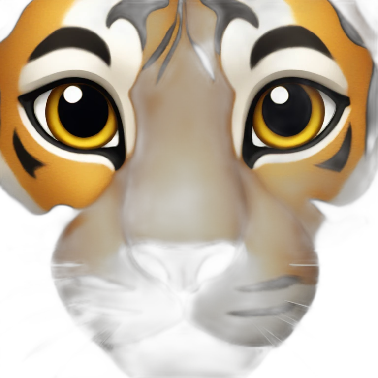 Chinese zodiac tiger emoji