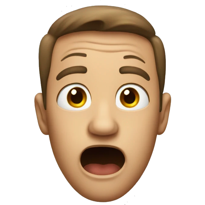 surprised emoji