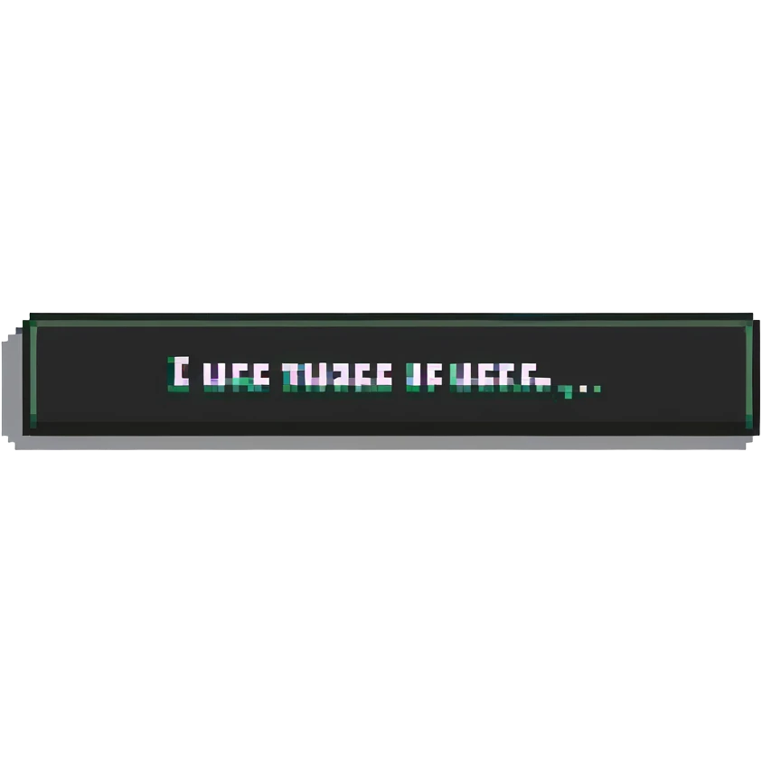 Pixelated CENSORED text bar, black rectangle with white text emoji