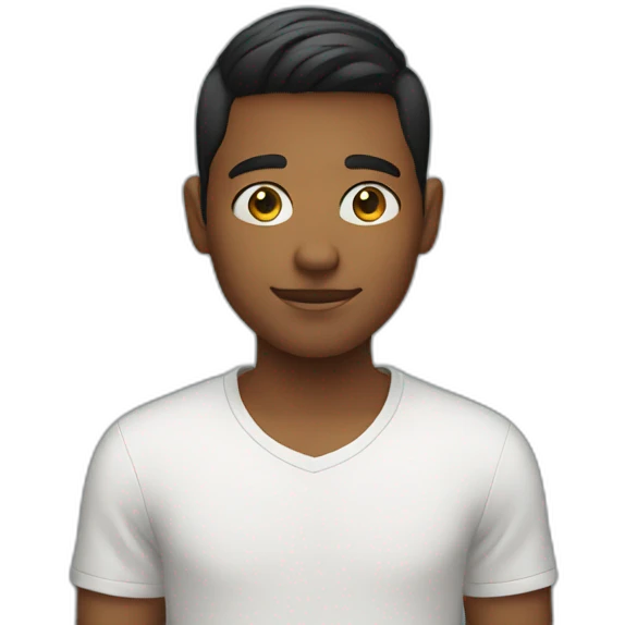 Handsome Young boy emoji