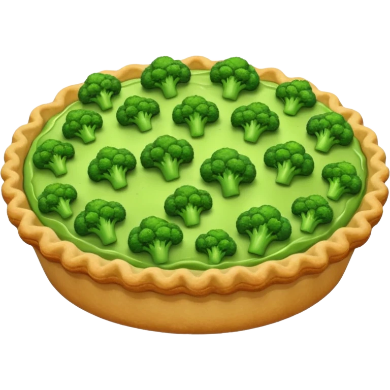 Broccoli pie emoji