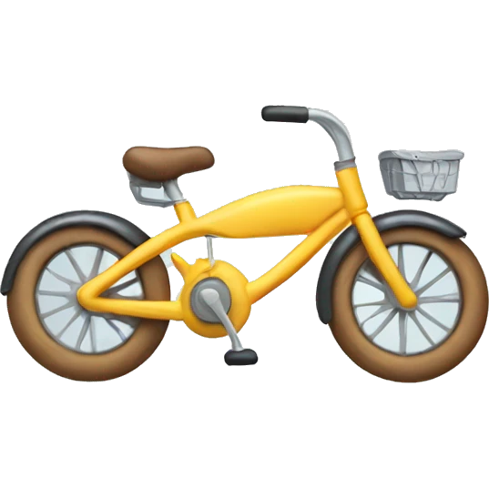 Flying bicycle emoji
