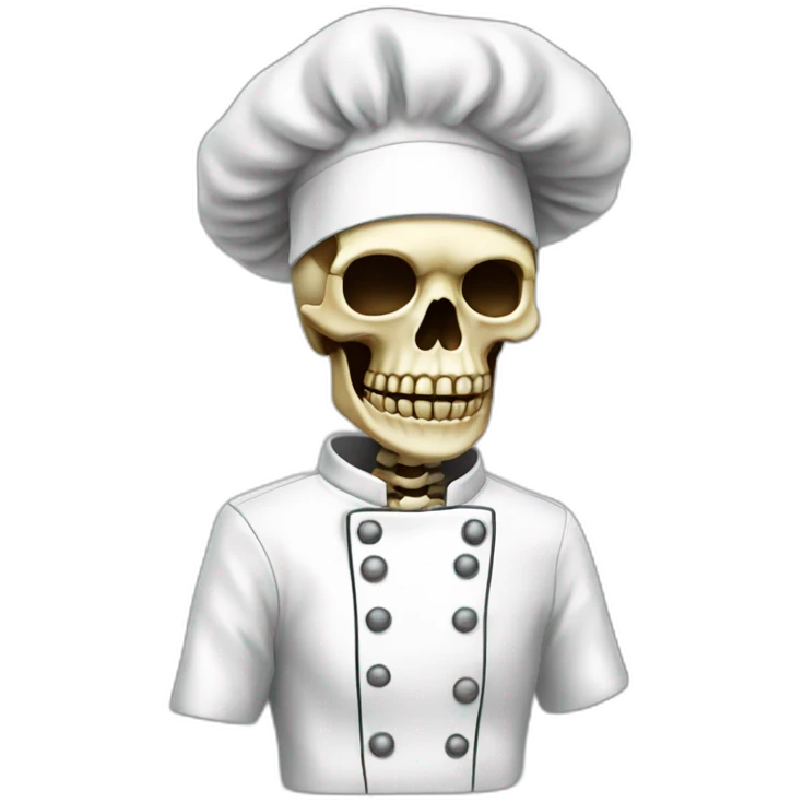 chef kiss skeleton emoji