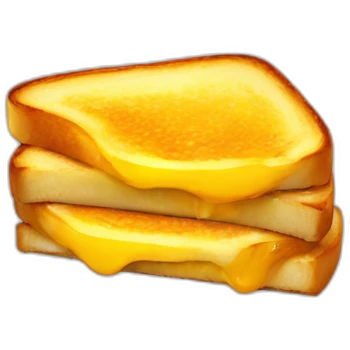 Grilled cheese emoji