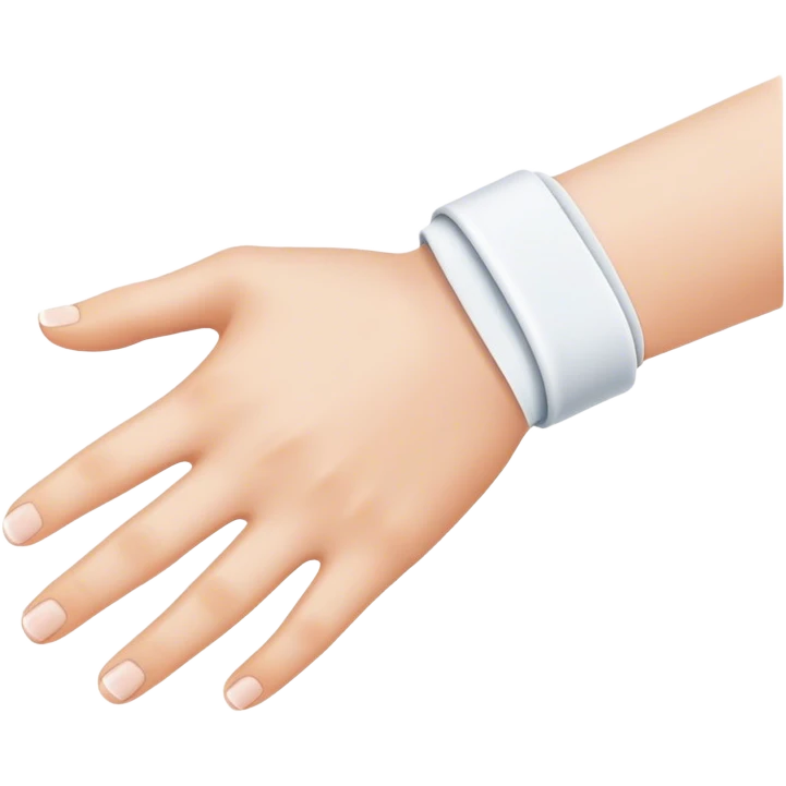 Wrist in cast emoji