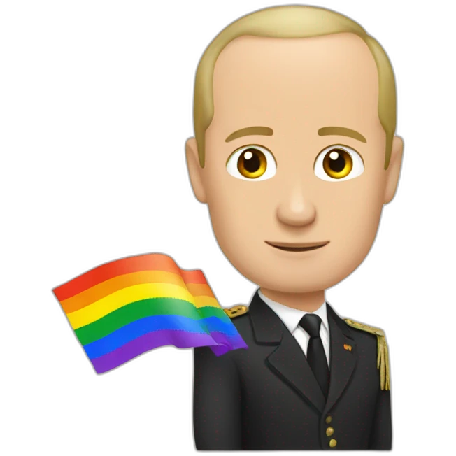 LGBT Putin emoji