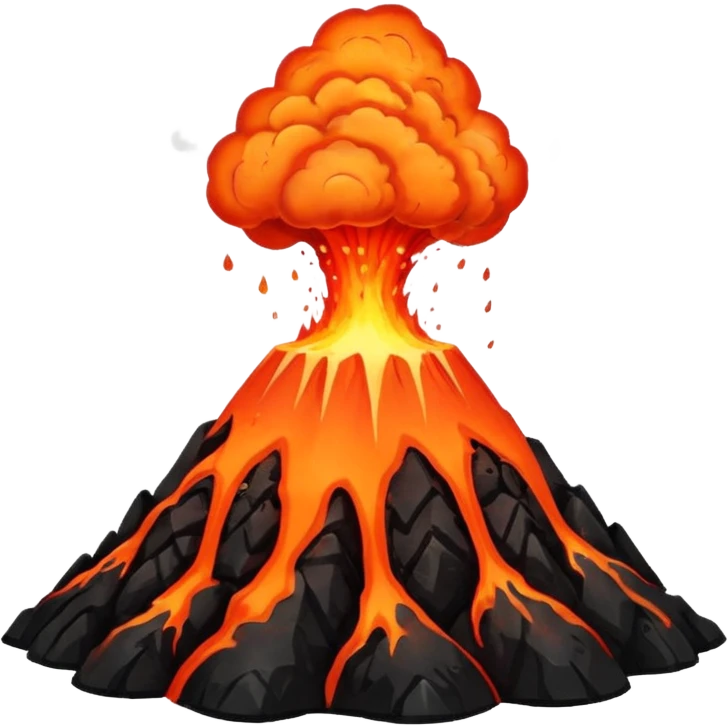 Volcano Experiment emoji