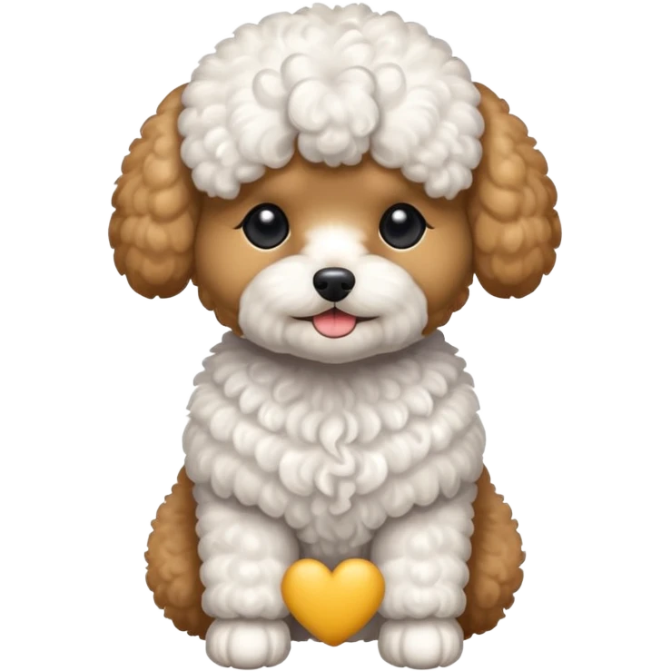 toy poodle emoji