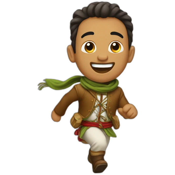 esquimau sautant de joie  emoji