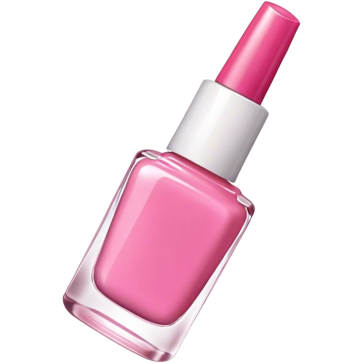 Pink nail polish emoji