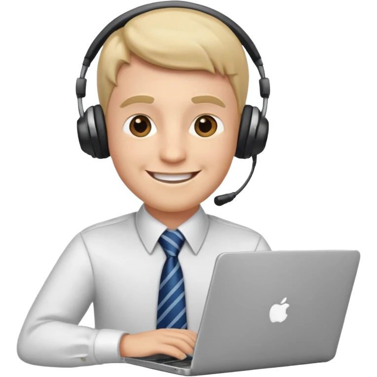 Por favor hace un emoji para una empresa de community manager, tiene que ser profesional, atractivo, elegante y empresarial, como así tambien tiene que ser hombre en los emojis emoji