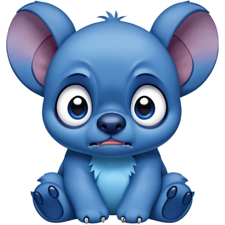 Un stich llorando emoji