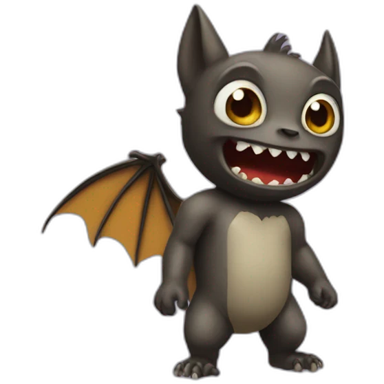 bat godzila emoji